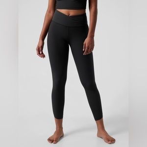 Athleta Elation Crossover Ribbed 7/8 Large